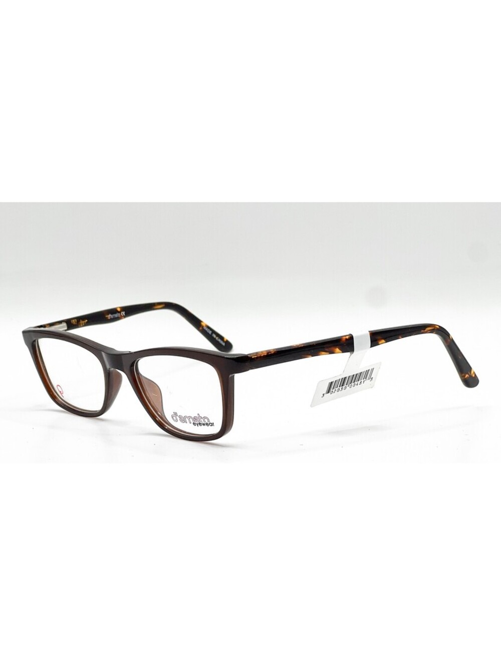 D'Amato Eyewear Dt001 Brn Brown Authentic Eyeglasses 48-18-140